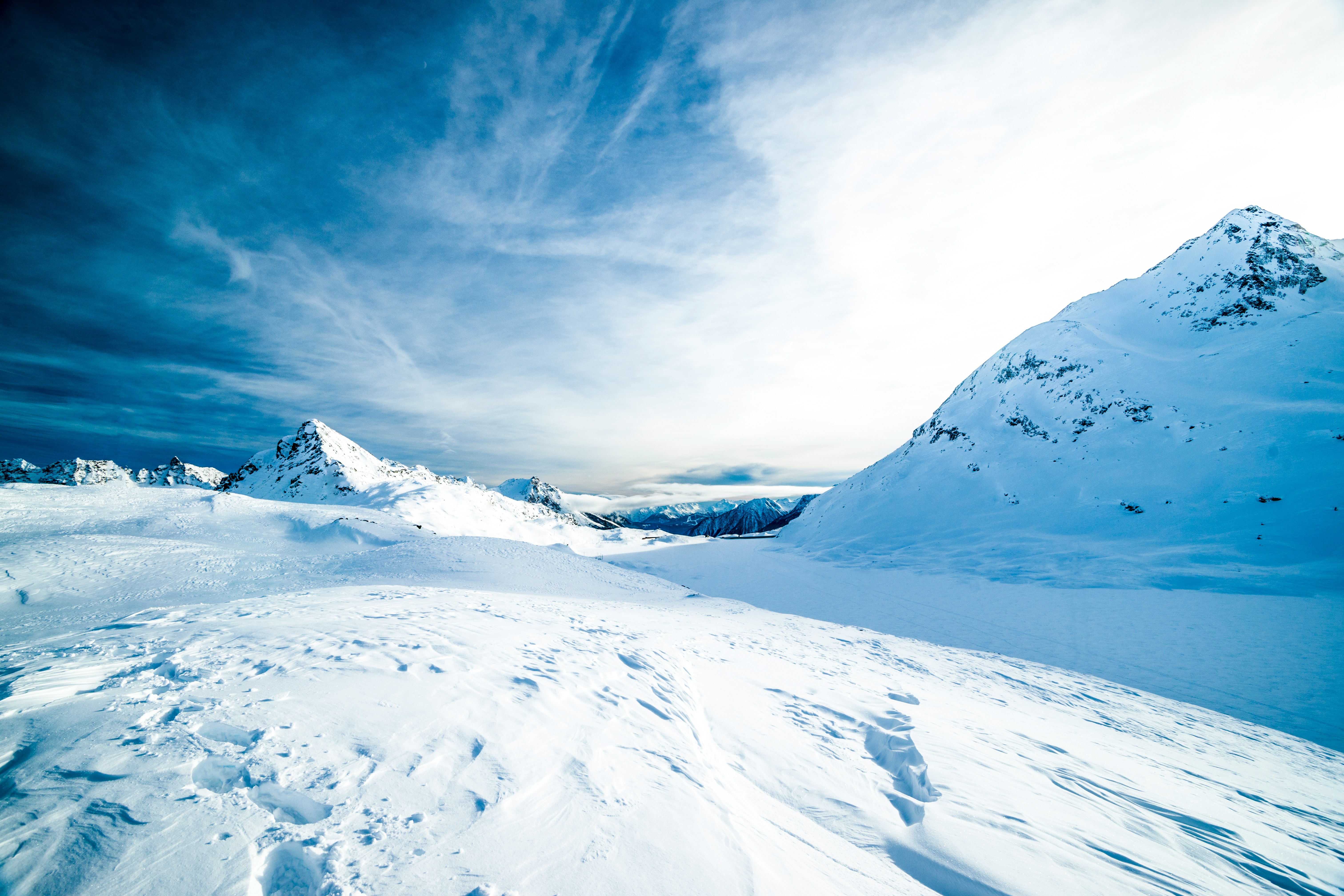 ground covered with snow